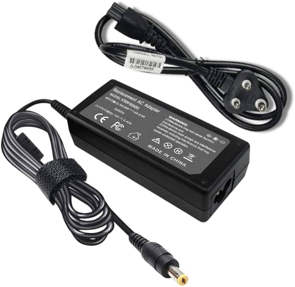 Moti pin 65 watt acer charger for laptop  (Refurbised)
